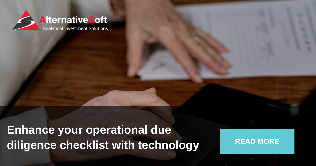 Enhance Your Operational Due Diligence Checklist With Technology